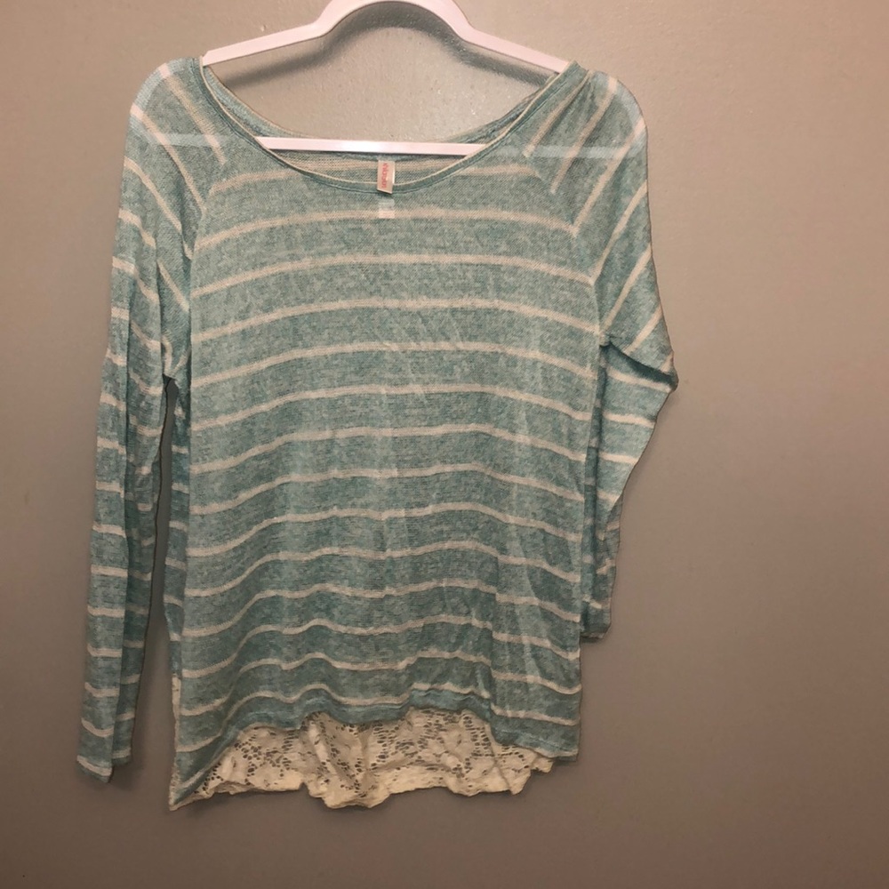 Stripped long sleeve